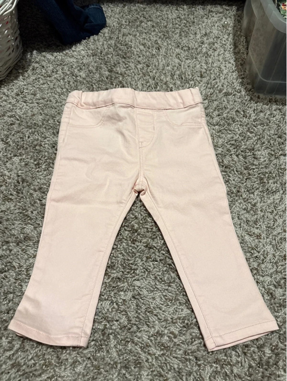 H&M Baby Jeggings Light Pink Size 9 months NWT